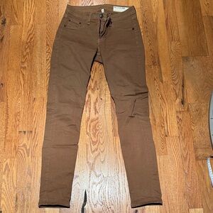 Rag & Bone cotton brown khaki leggings size 26 - please read